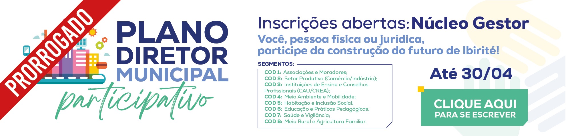 04.15-Banner Plano Diretor Núcleo Gestor